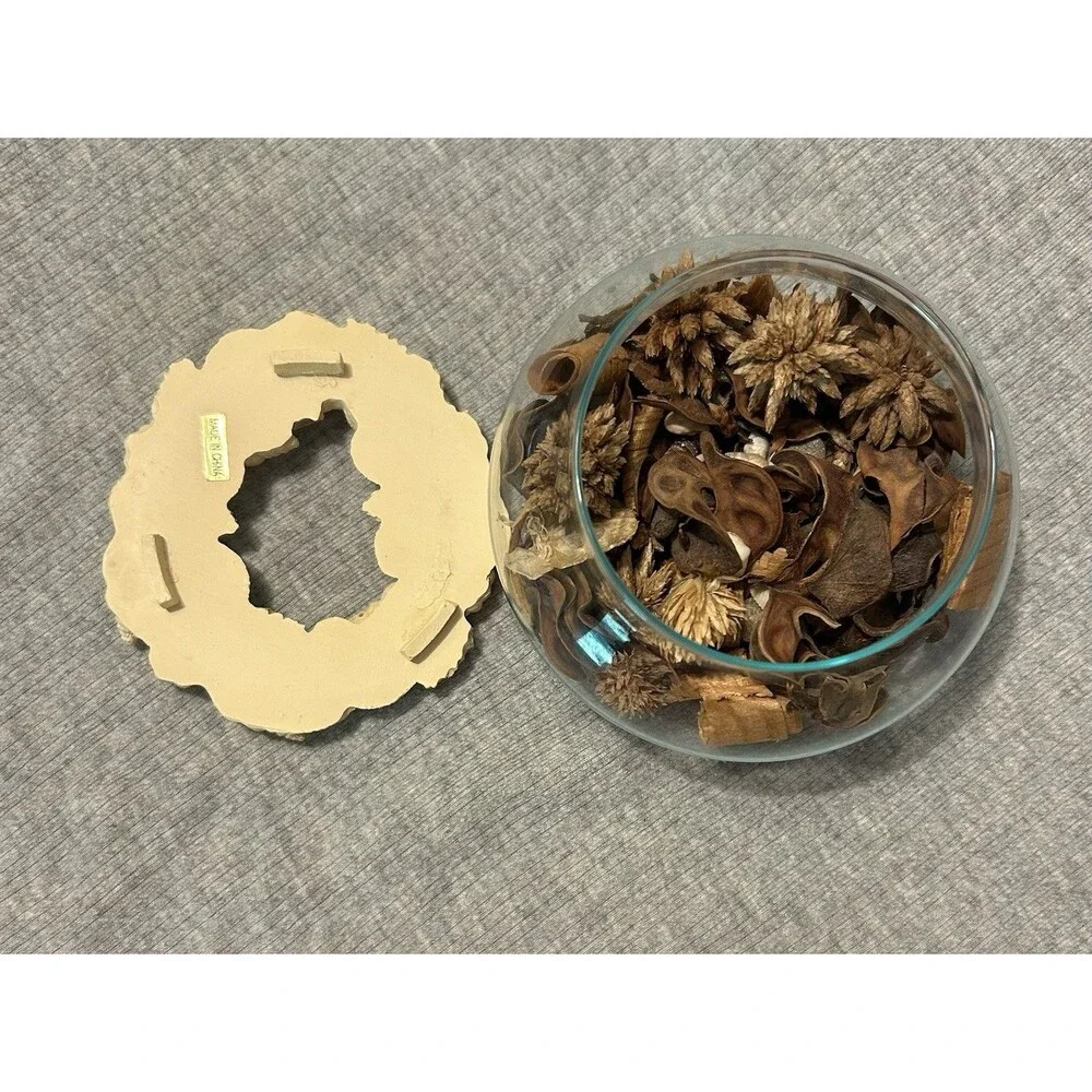 Unmarked glass jar